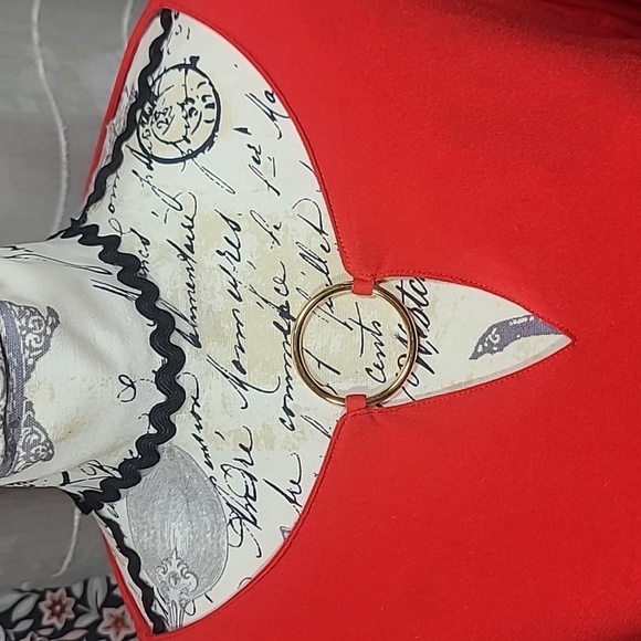 Ellen Tracy tie cuff party ready blouse - Picture 6 of 8